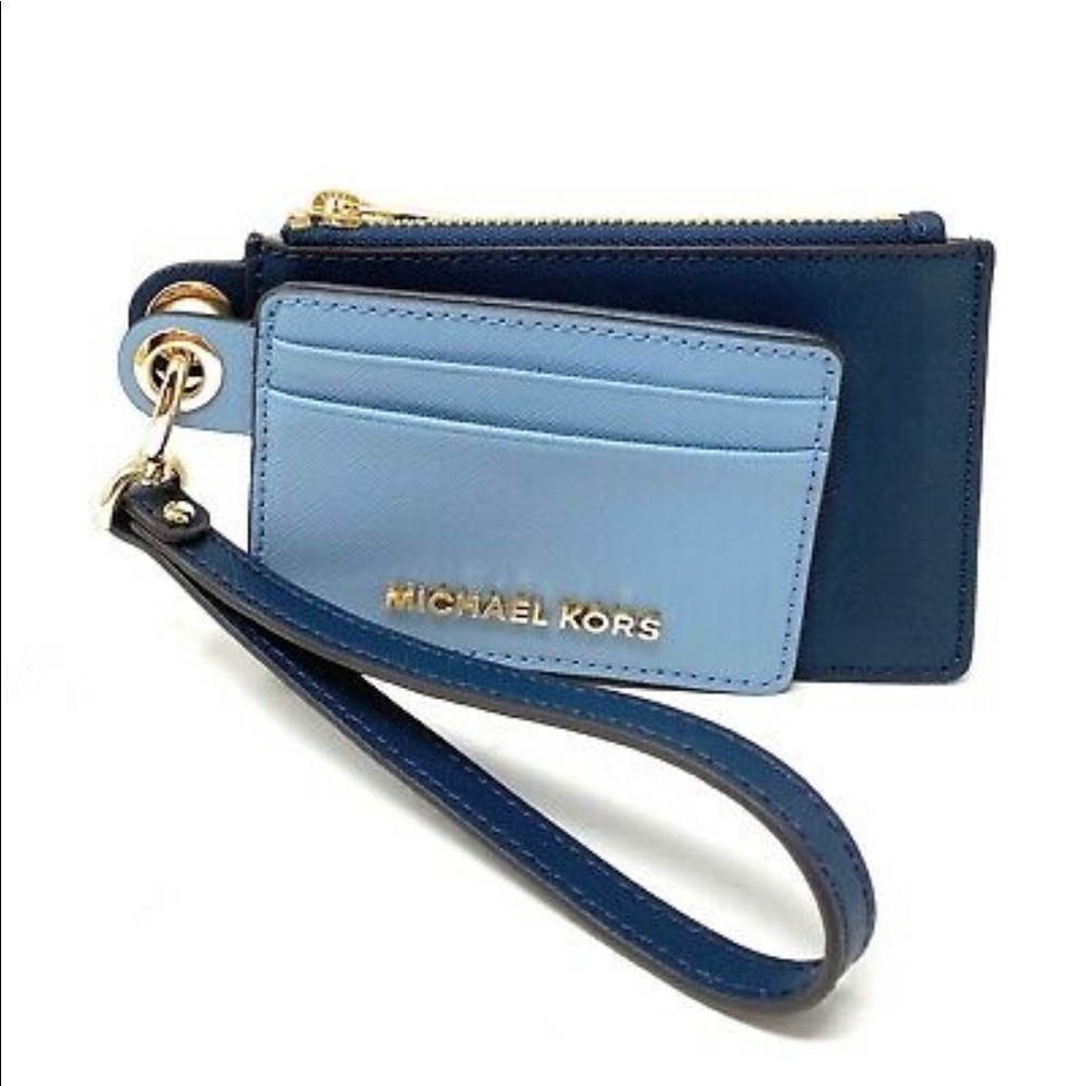 Michael Kors cardholder Wallet duo set. Wristlet